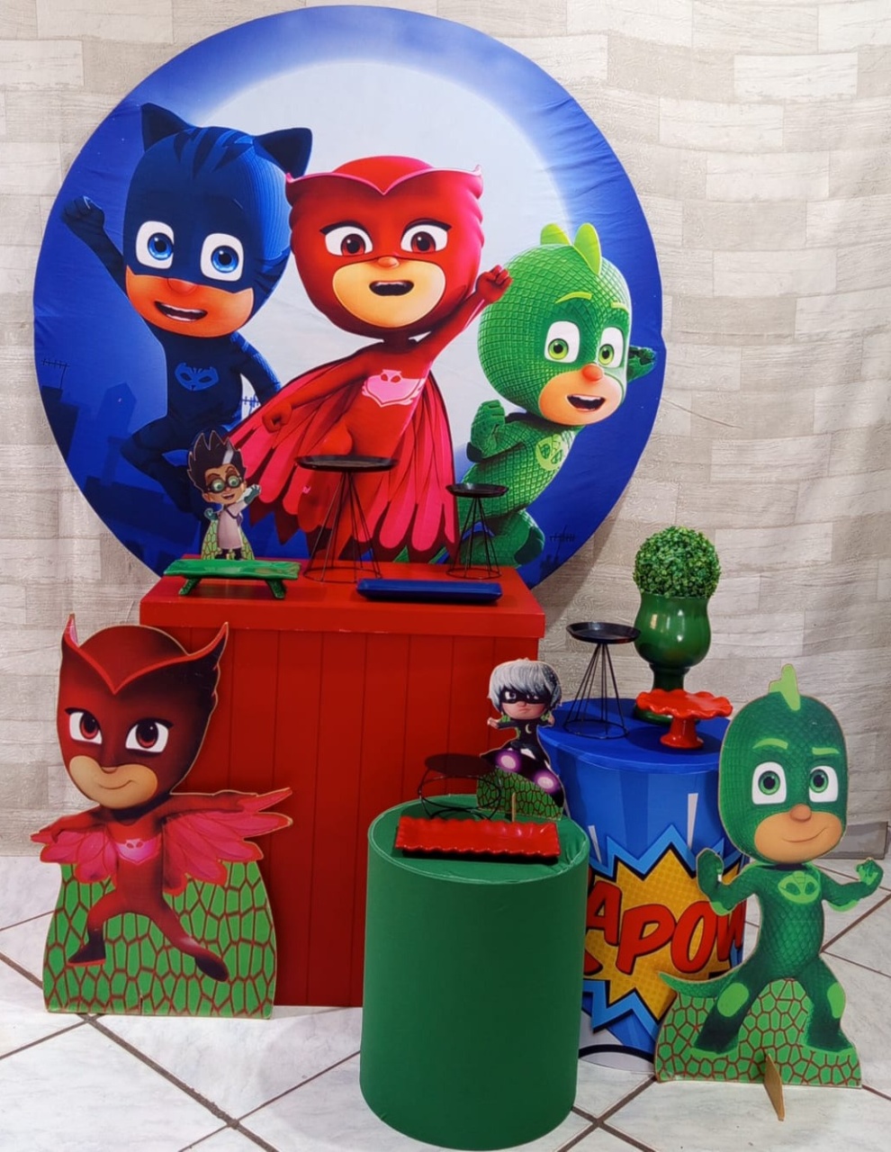 Kit Pj Mask - Mariah locação