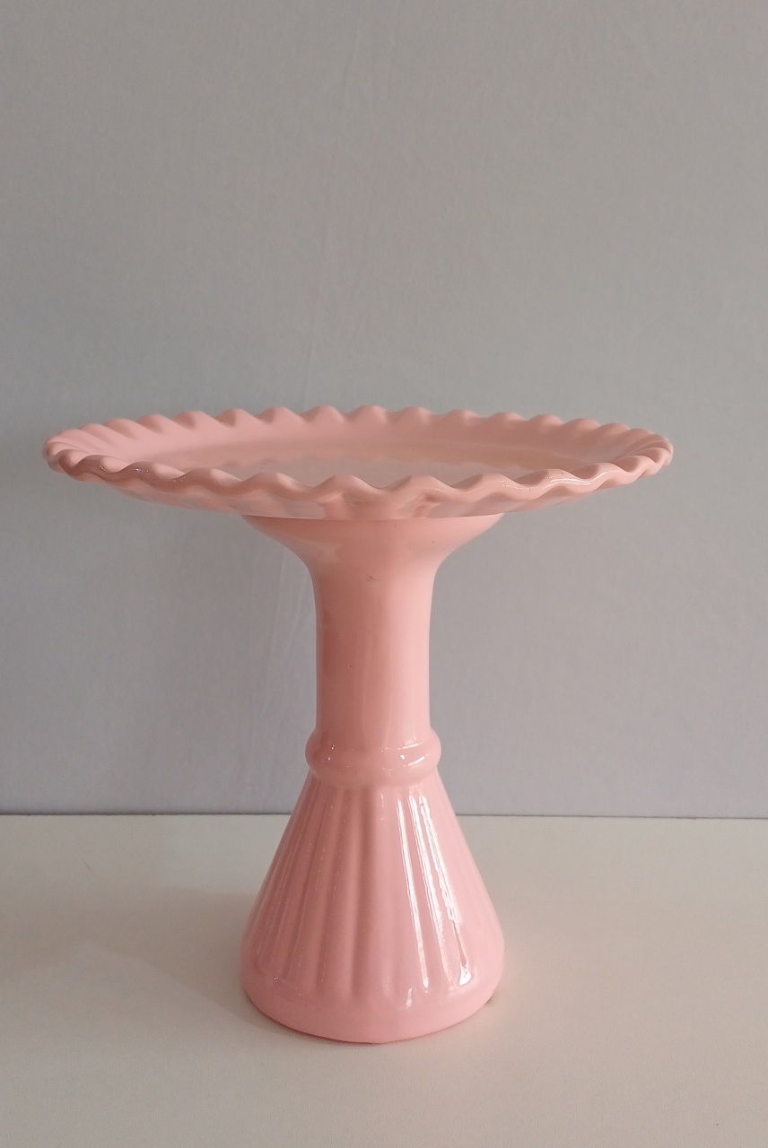 Boleira Alta Ondulada Rosa  - Mariah locação