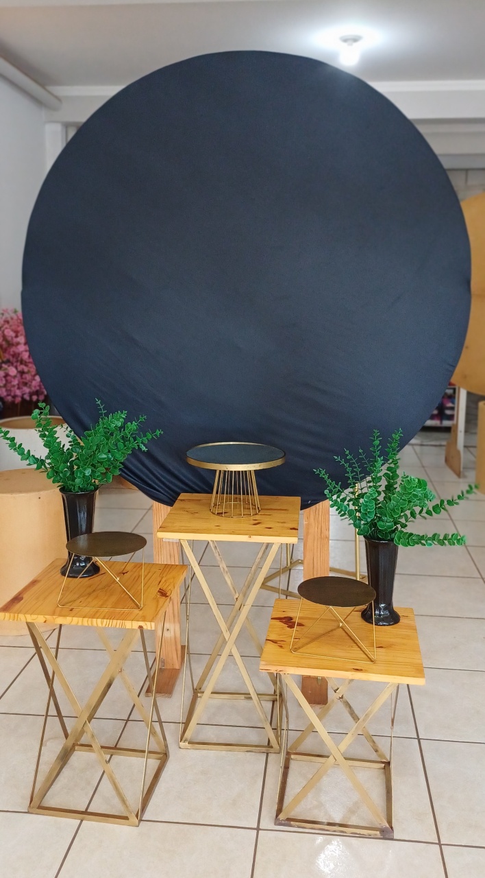 Kit Masculino Banquetas  - Mariah locação