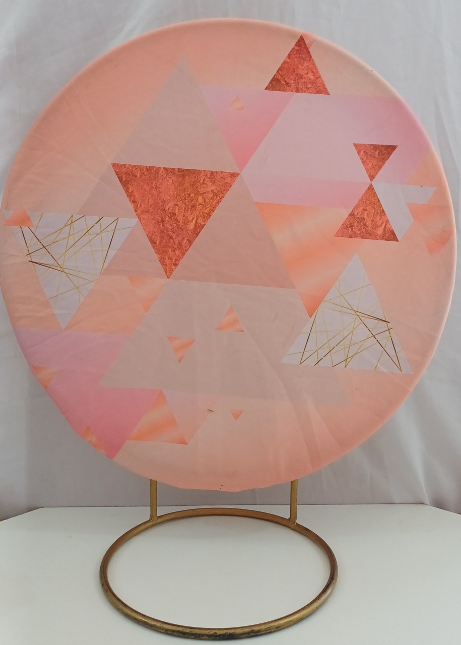 Tecido Rose Feminino 50X50        - Mariah locação