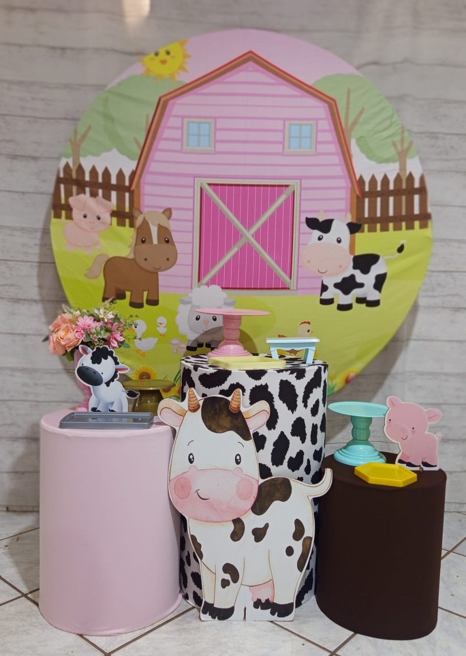 Fazendinha Rosa Kit Economico - Mariah locação