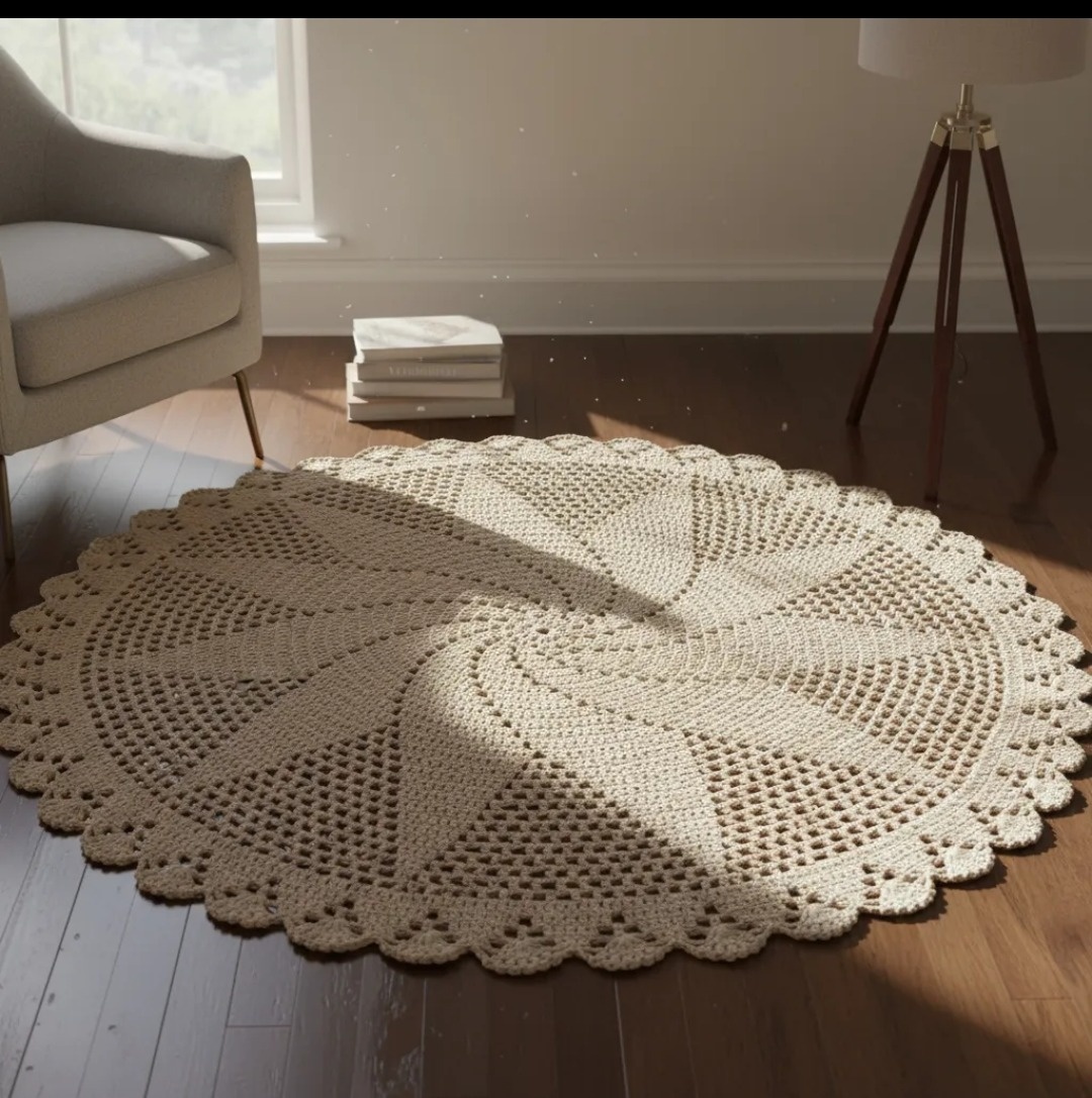 Tapete Croche Branco 1,50 - Mariah locação