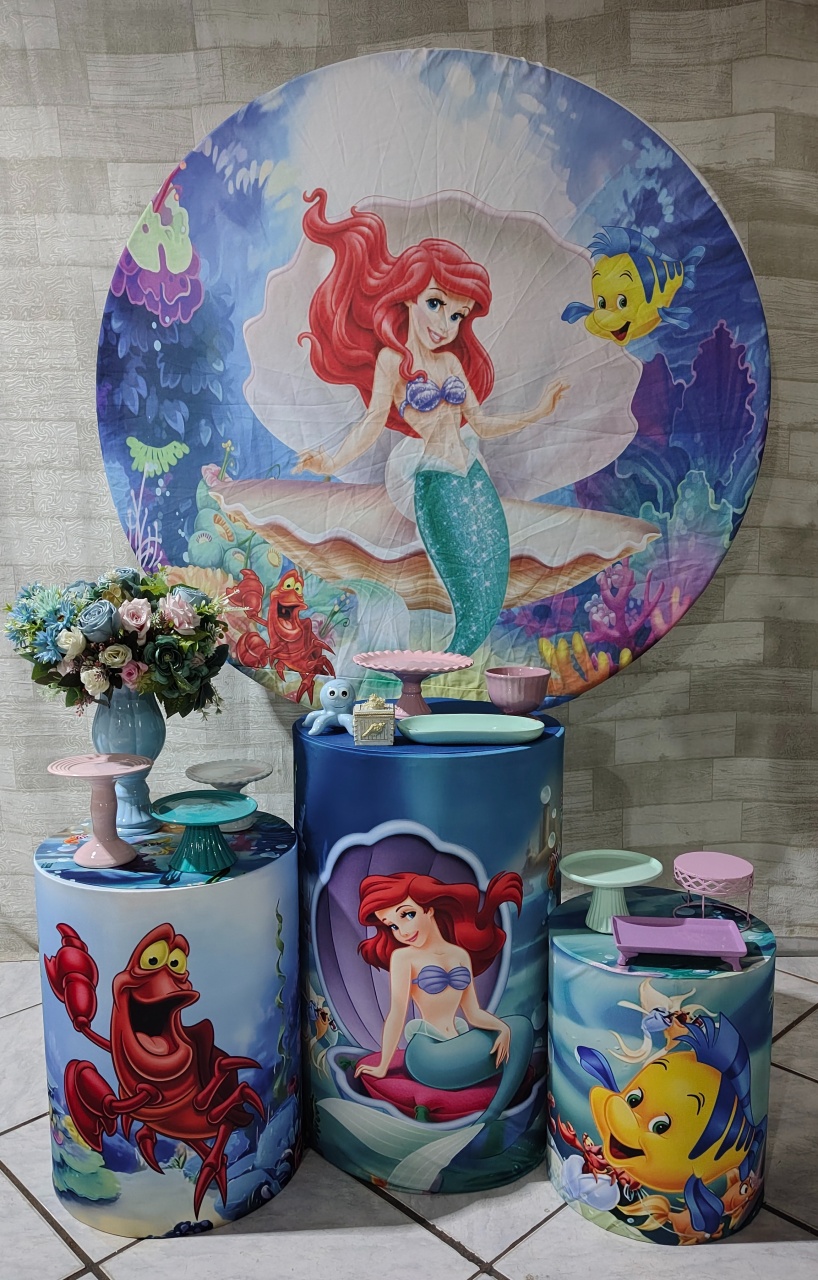 Kit  Ariel/Sereia    - Mariah locação