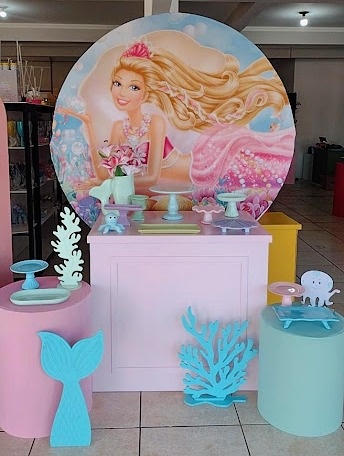Kit  Barbie Sereia   - Mariah locação