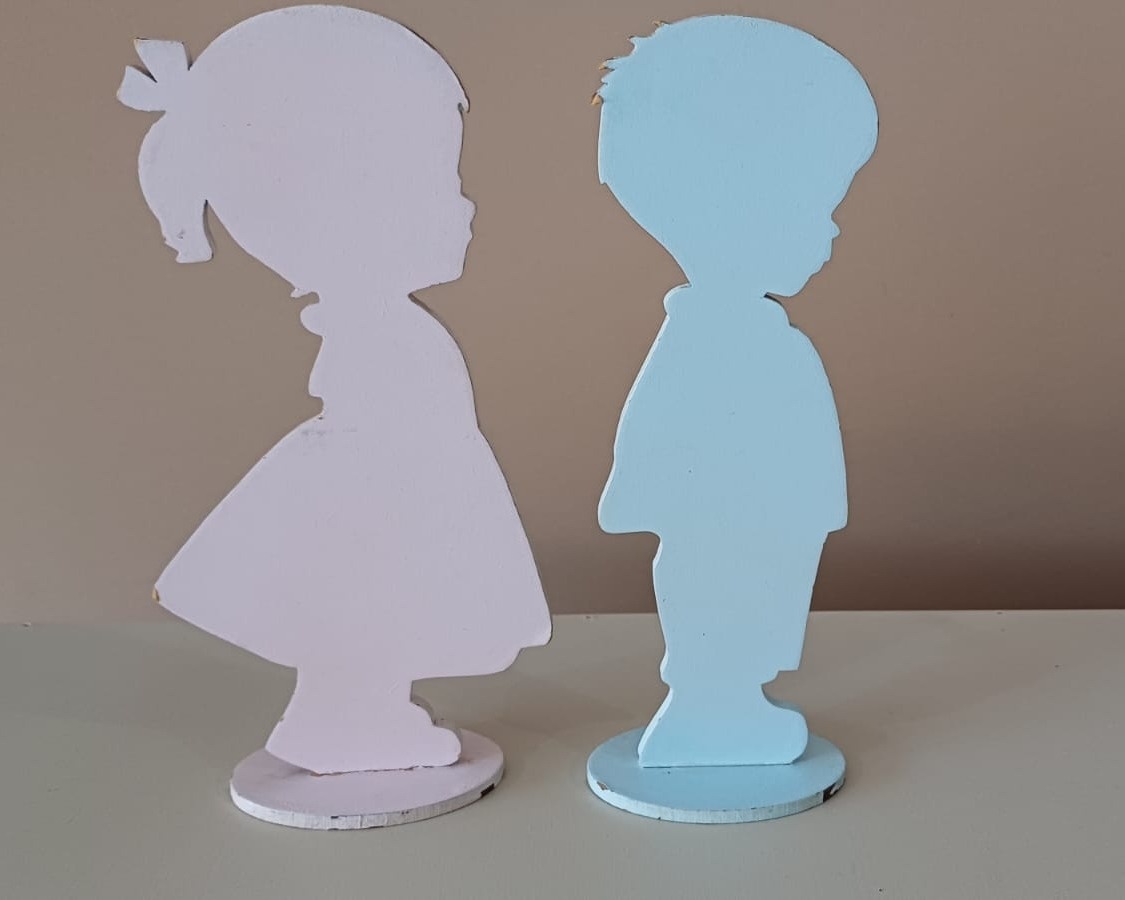 Menina E Menino Rosa E Azul  - Mariah locação