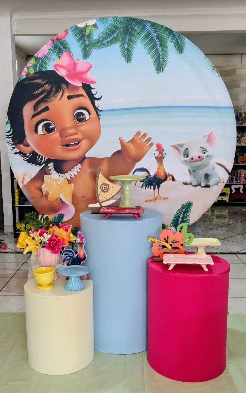 Moana Baby Trio Cilindros  - Mariah locação