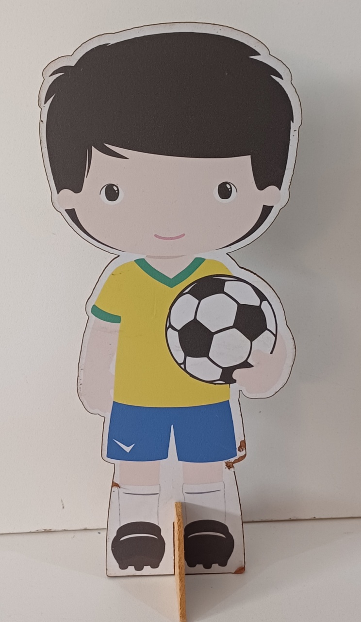 Displays de Mesa Jogador Futebol - Mariah locação