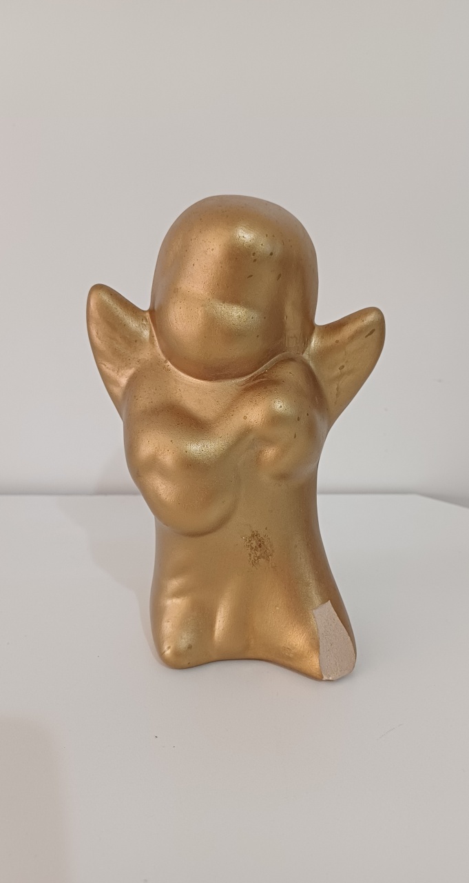 Anjo Decorativo Dourado  - Mariah locação