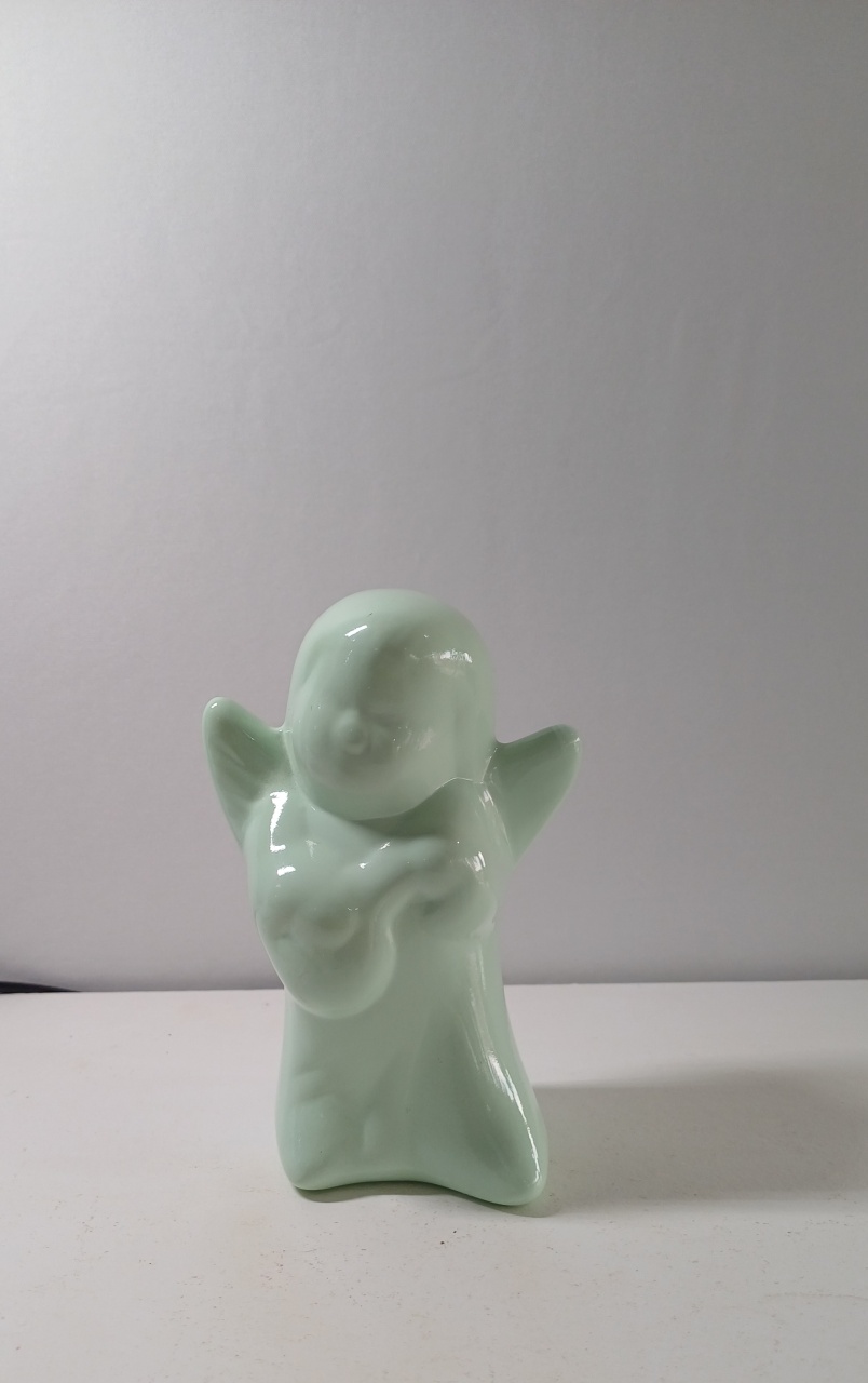 Anjinho Decorativo Verde Água  - Mariah locação