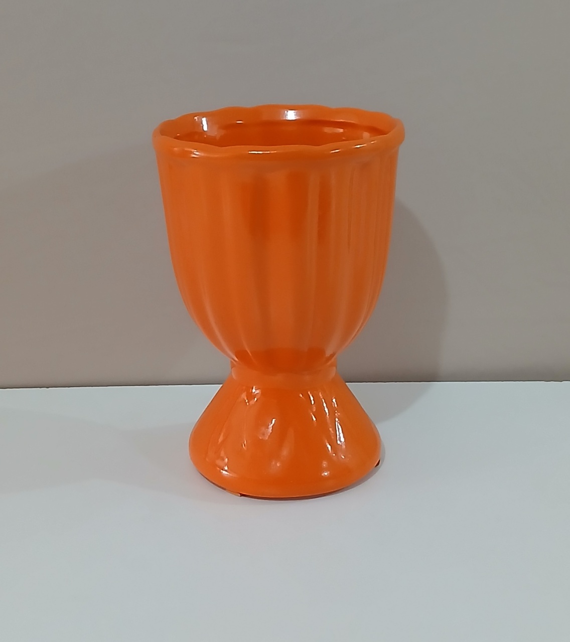 Vaso Laranja P - Mariah locação
