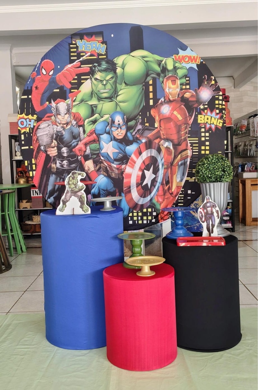 Vingadores Kit Econômico   - Mariah locação