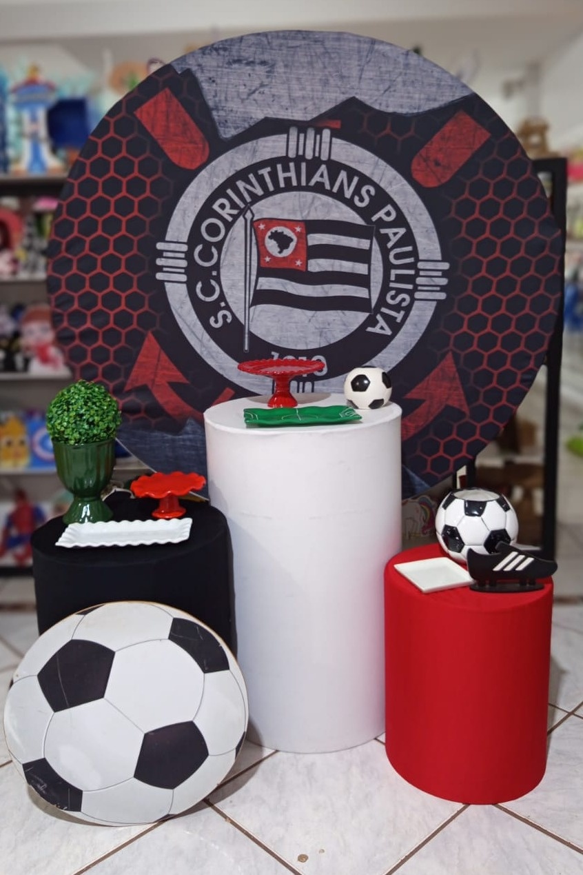 Kit Corinthians Trio de Cilindros - Mariah locação