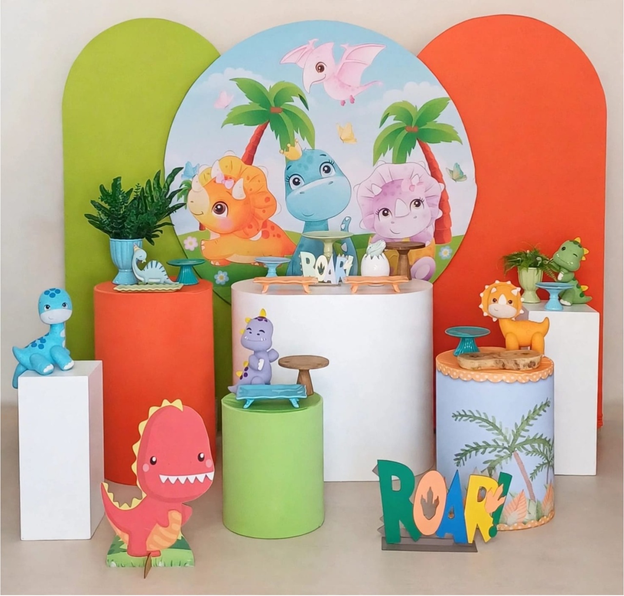 Kit Dino Baby Triplo - Mariah locação