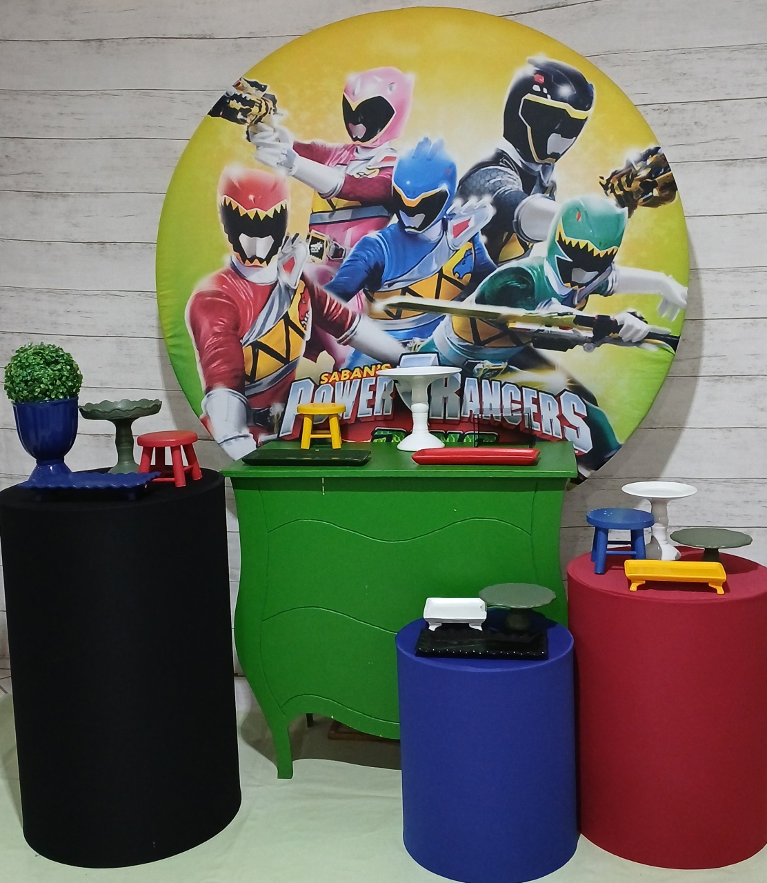 Kit Power Ranger - Mariah locação