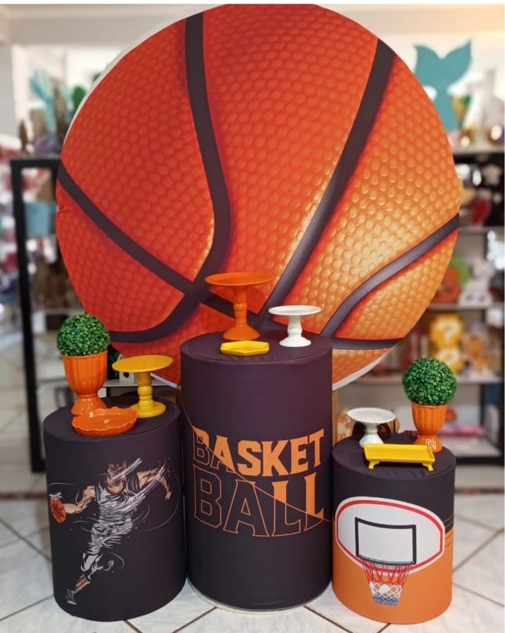 Conjunto Capas Temáticas Basquete  - Mariah locação