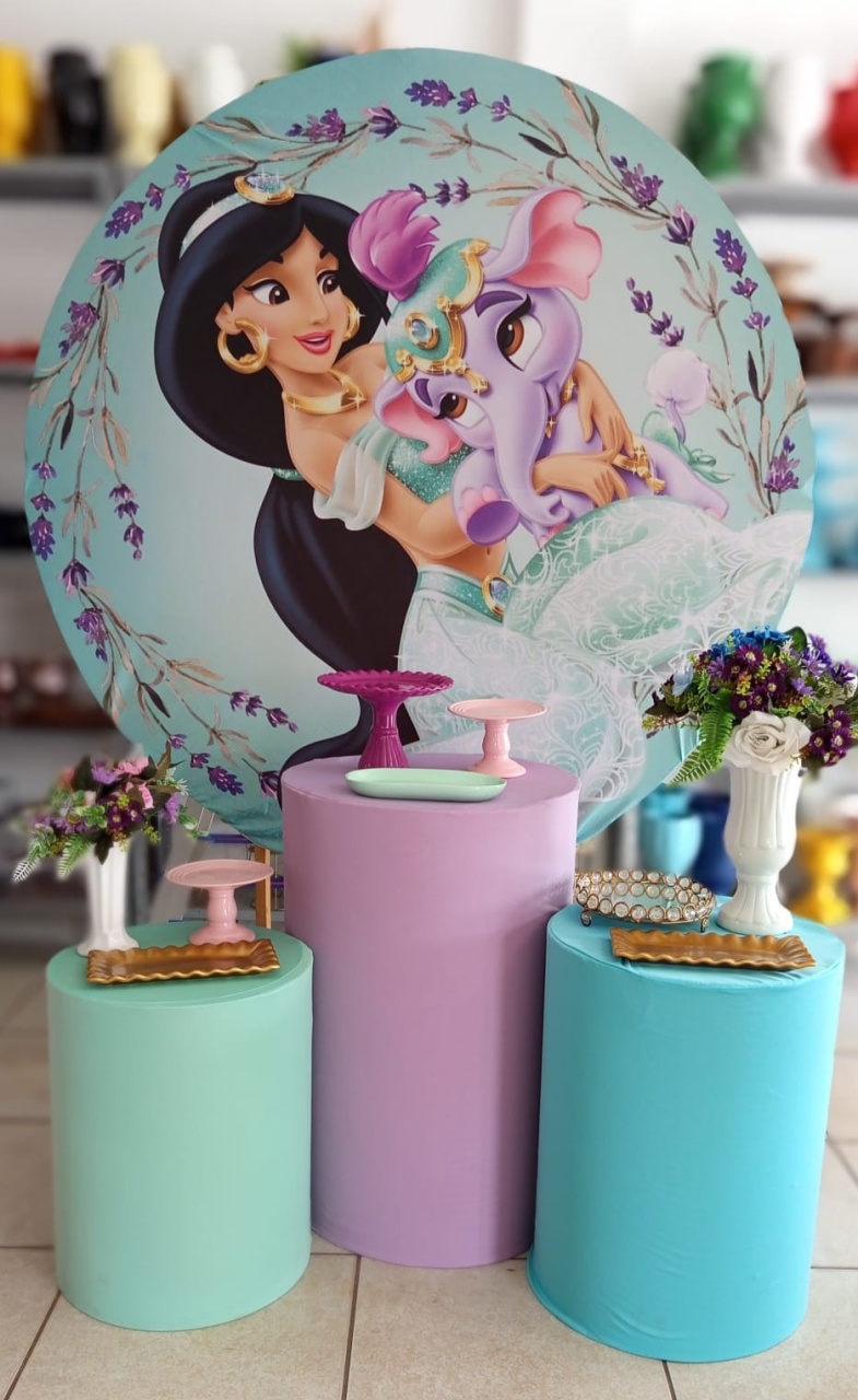 Kit Princesa Jasmine  - Mariah locação