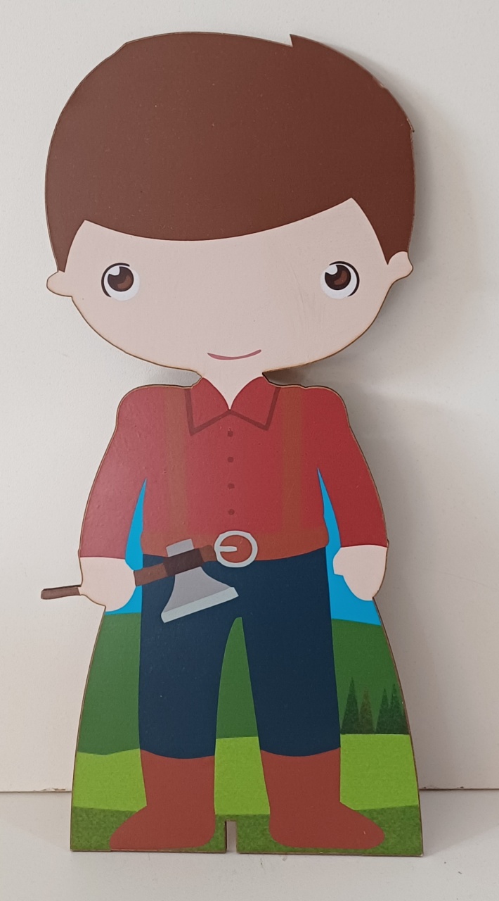 Display de Mesa Caçador Chapéuzinho Vermelho - Mariah locação