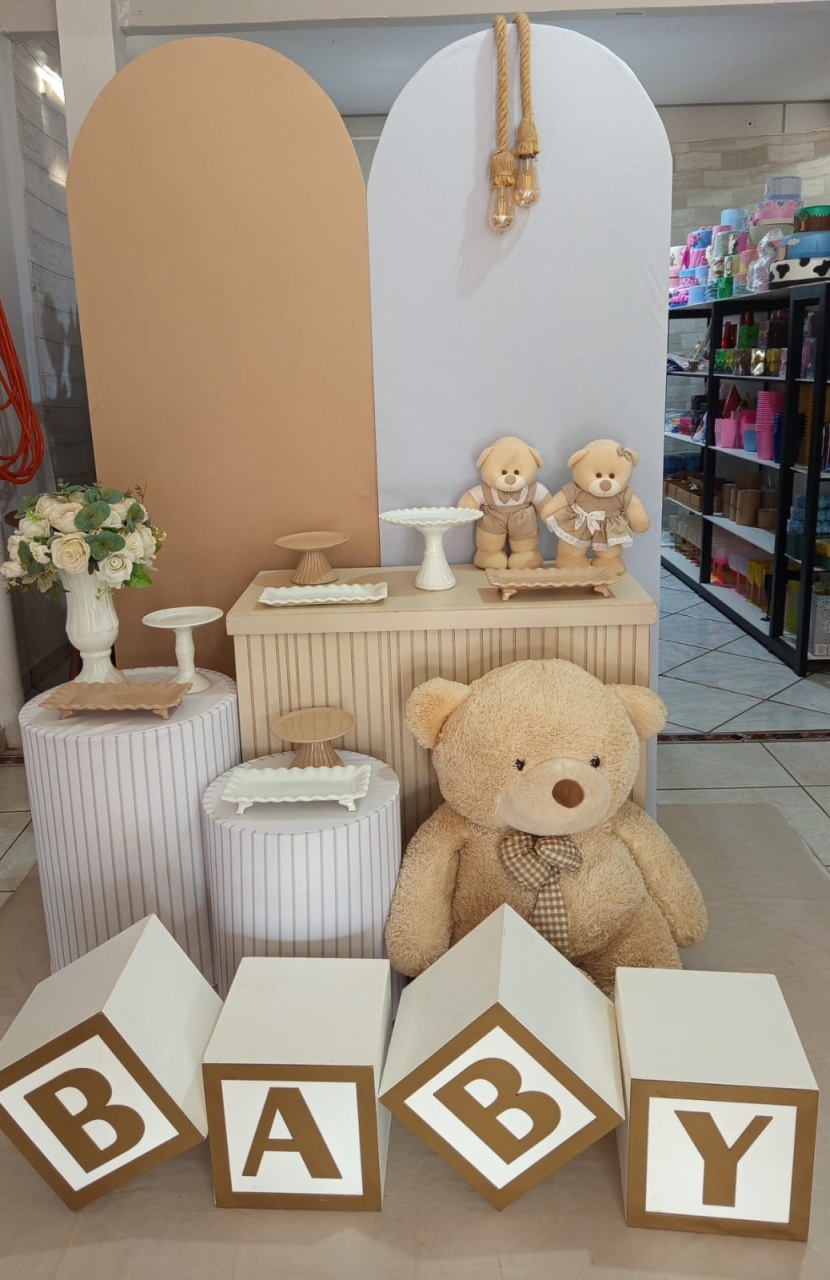 Kit Chá de Bebe Clear Romano Duplo  - Mariah locação
