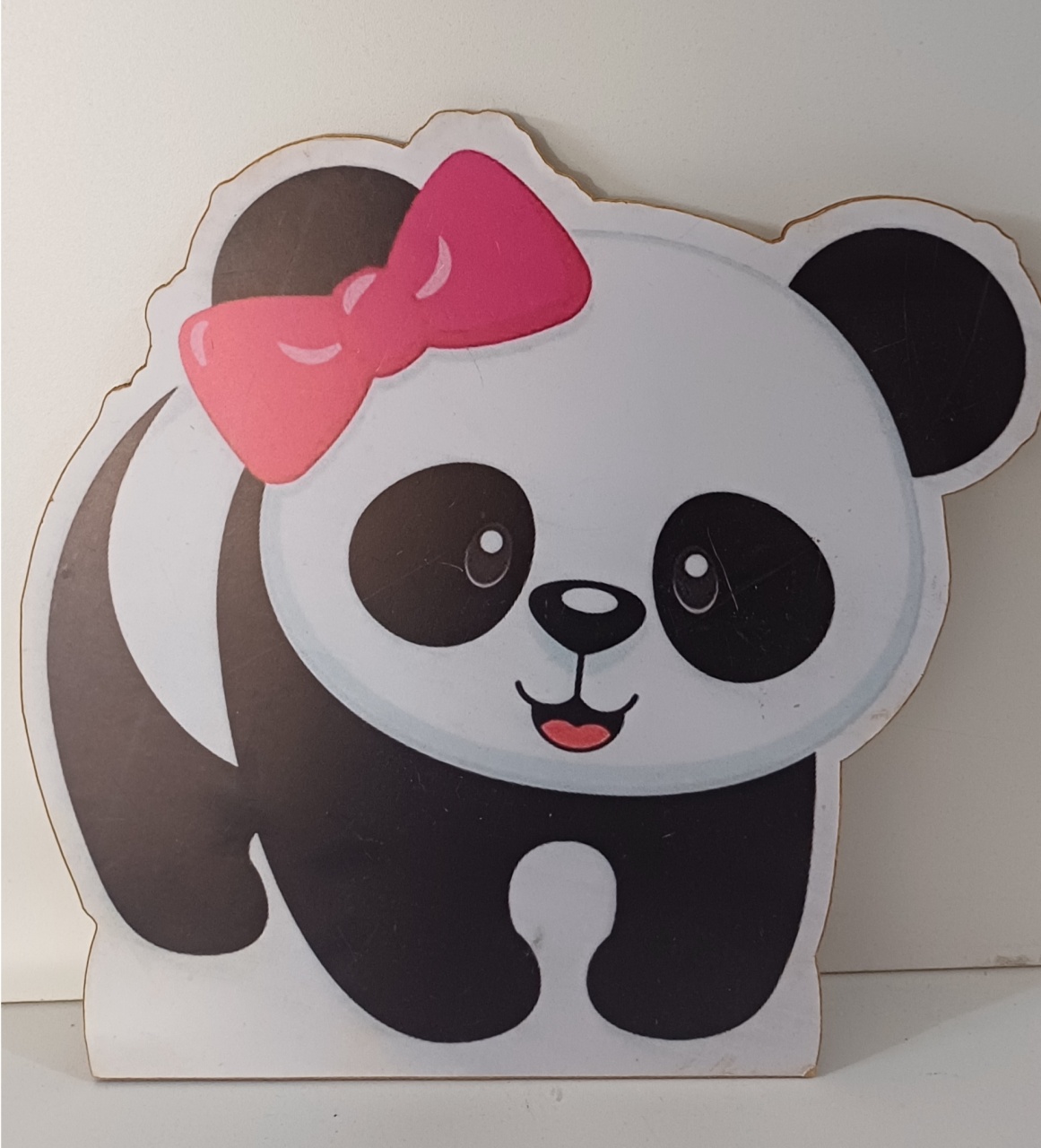 Display de Mesa Ursinha Panda Rosa 5 - Mariah locação