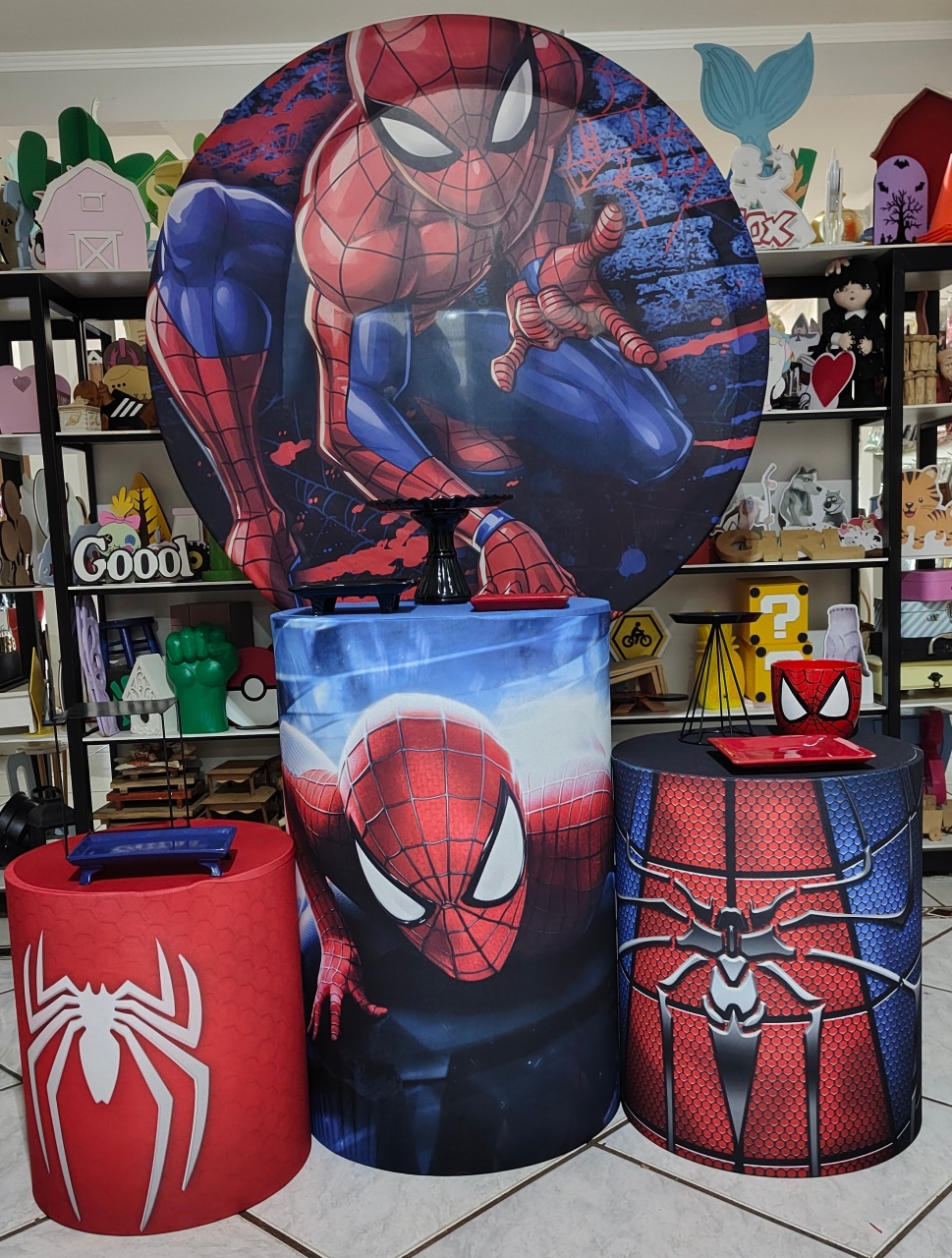 Kit Homem Aranha 1 - Mariah locação