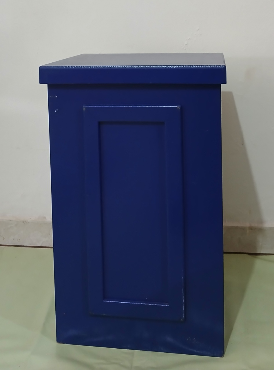 Mesa Boiserie Azul P - Mariah locação