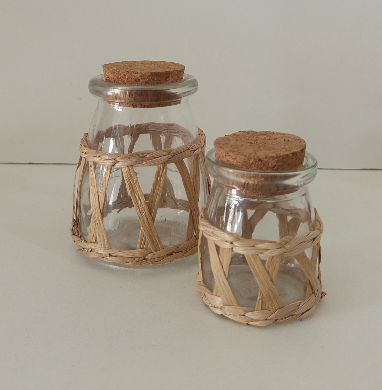 Potinhos de Vidro Decorativo P,M  - Mariah locação