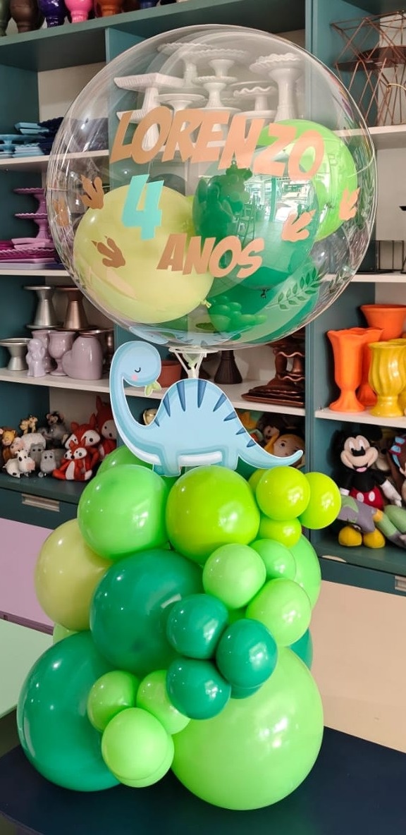 Arranjo de Balão Bublee  - Mariah locação