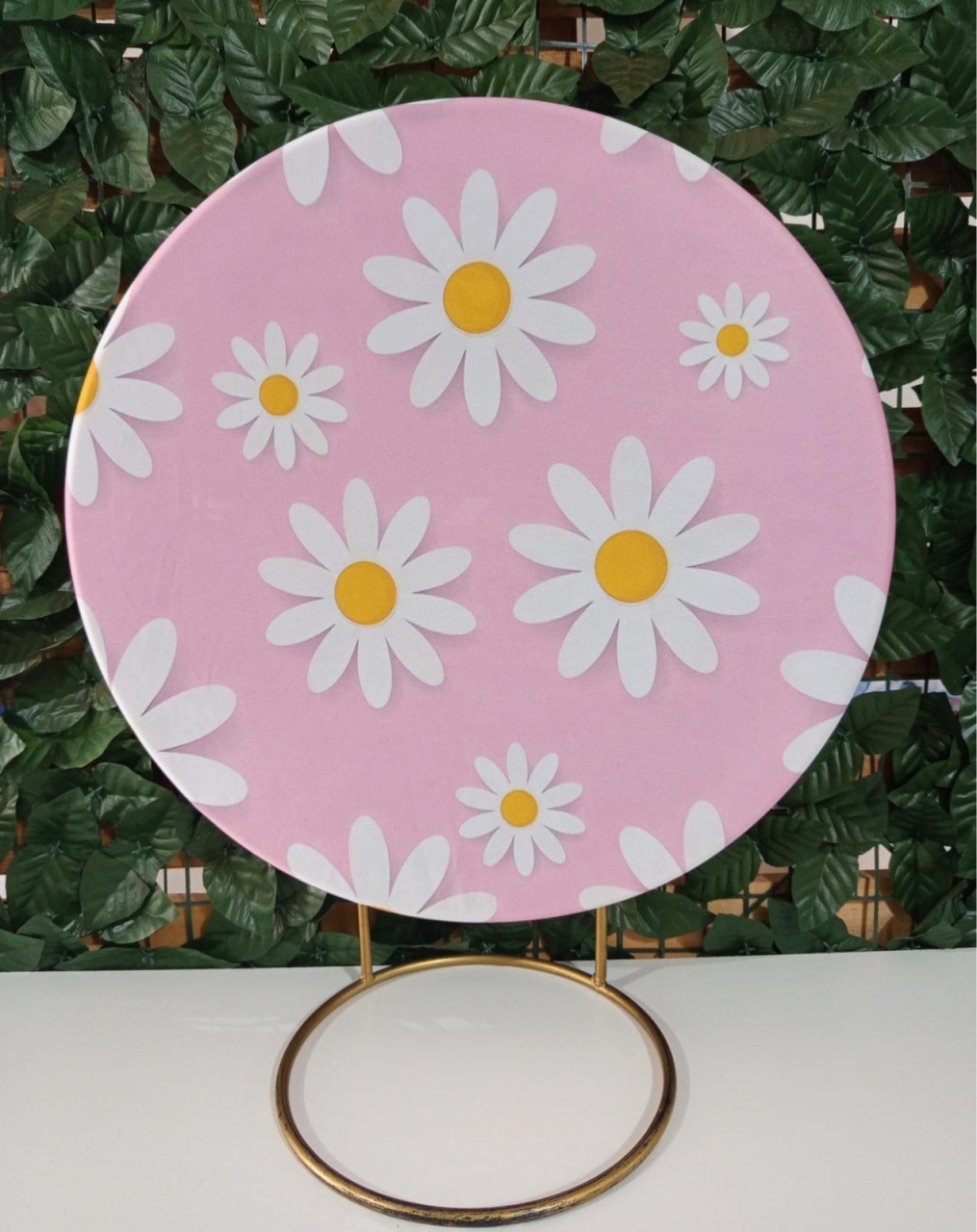 Tecido Painel Margarida 50×50   - Mariah locação