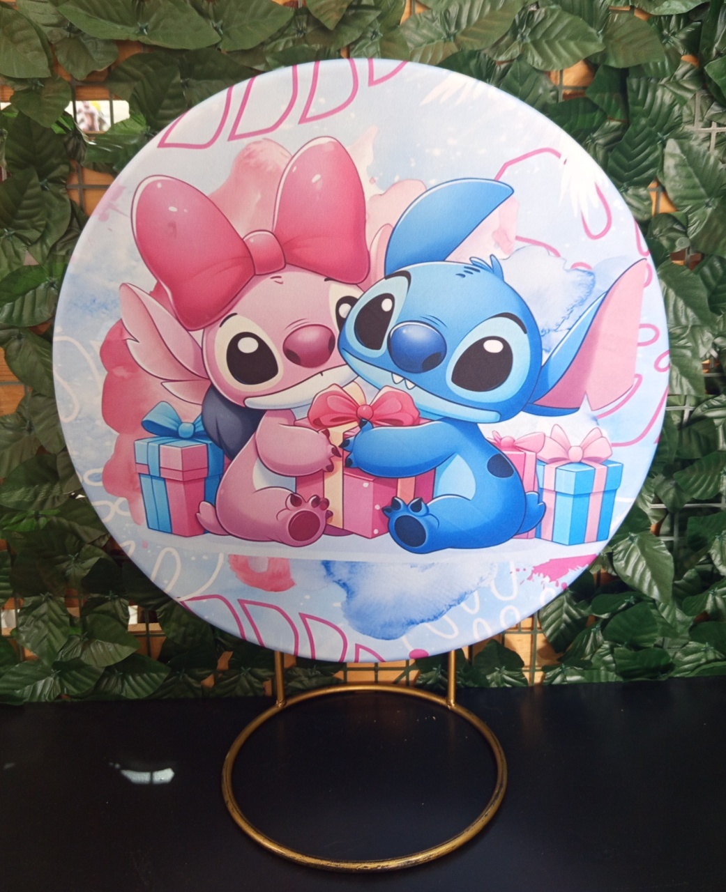 Tecido Painel Stitch E Angel 50×50   - Mariah locação