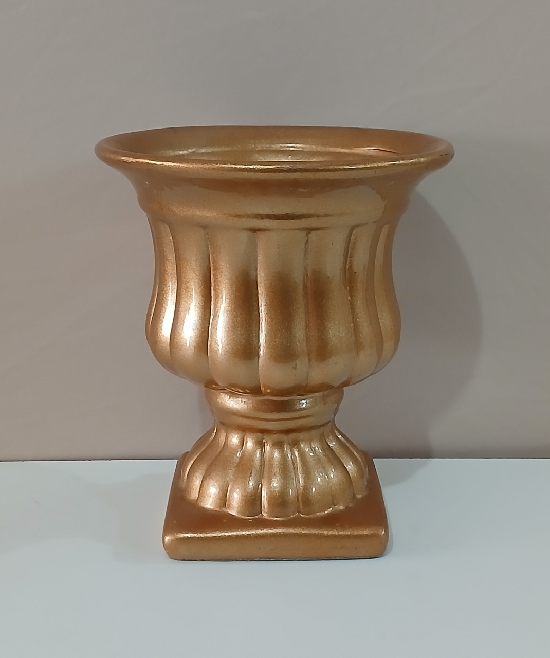 Vaso Grego Dourado  - Mariah locação