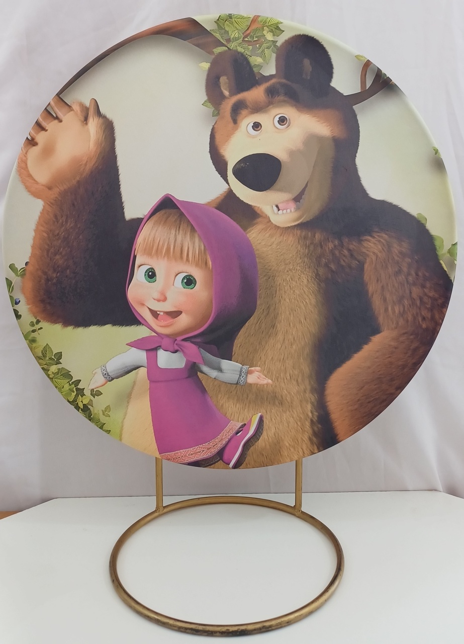 Tecido Marcha E Urso 50X50           - Mariah locação