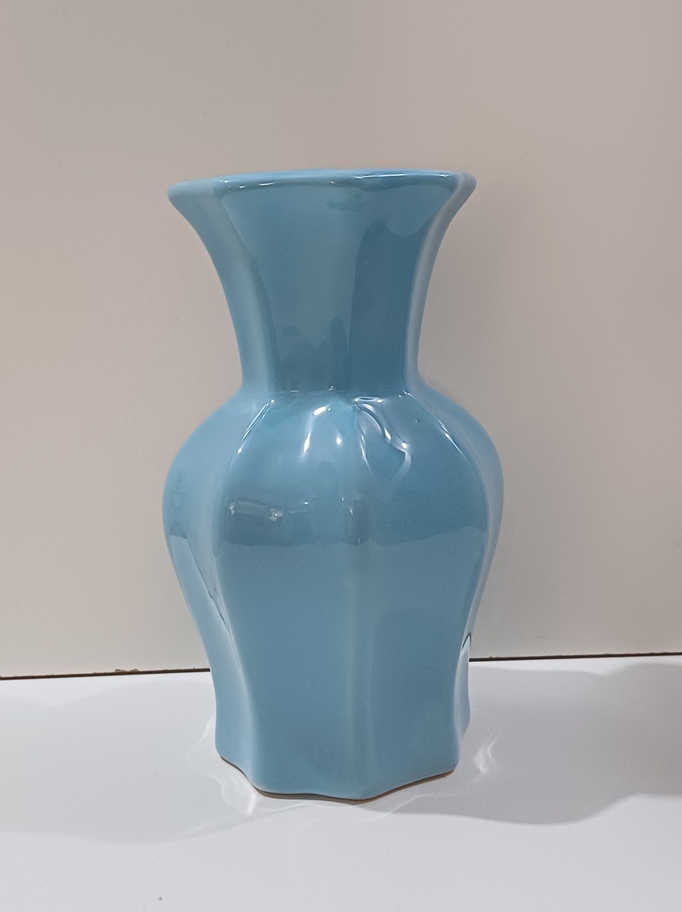 Vaso Bojudo Azul Claro  - Mariah locação