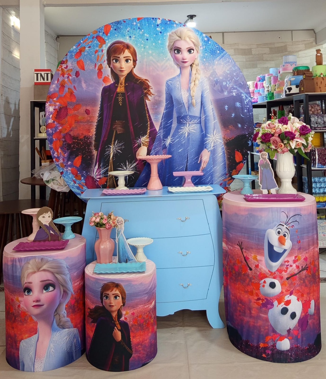 Kit Frozen  - Mariah locação