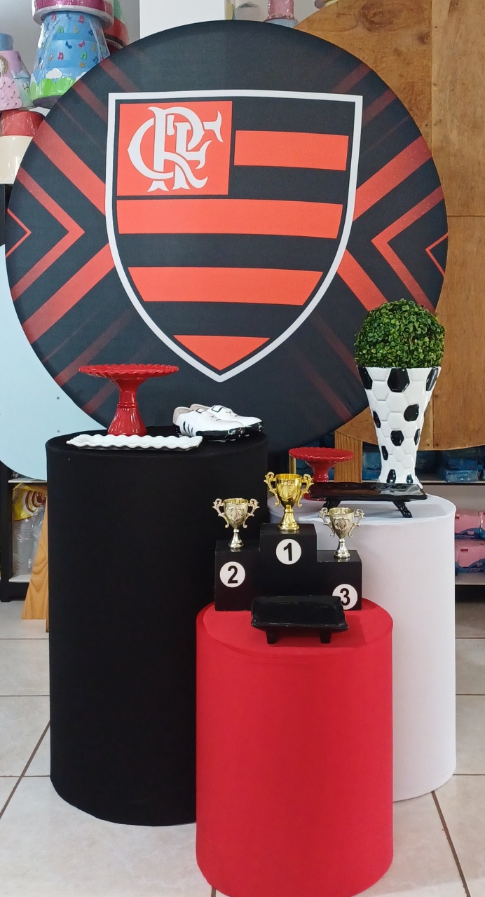Kit Flamengo Painel 1,30 - Mariah locação