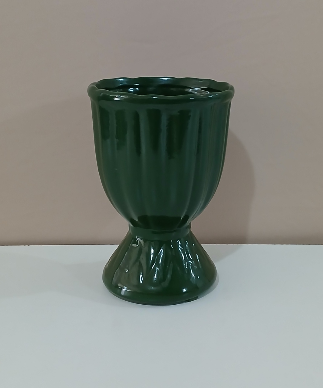Vaso Verde Musgo P - Mariah locação