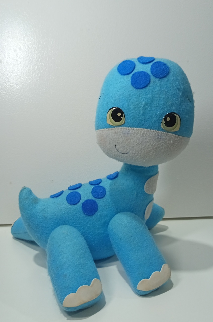 Feltro Dino Baby Azul - Mariah locação