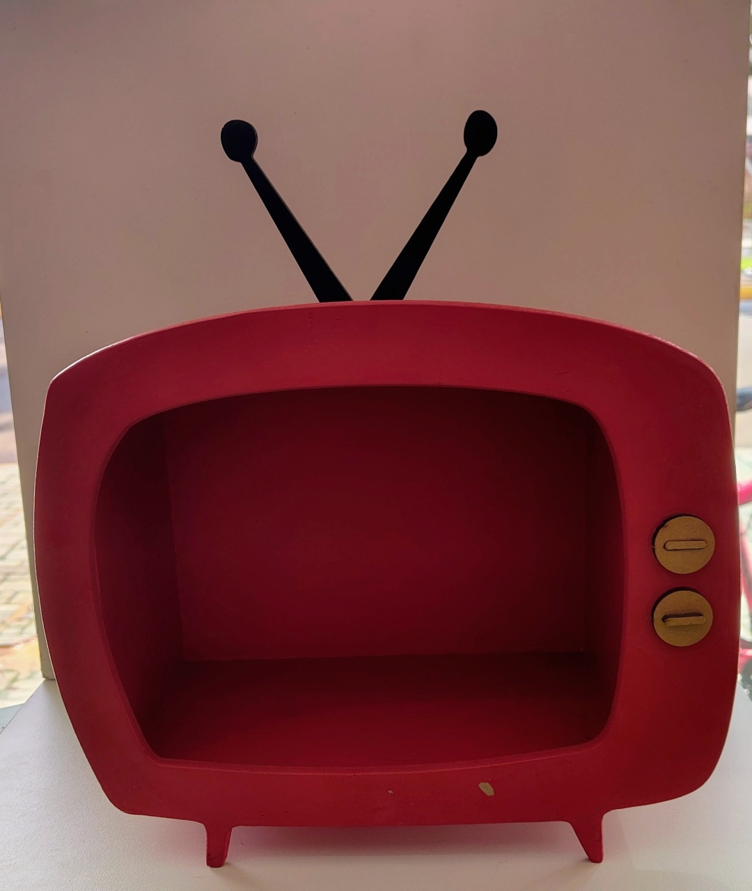 Tv Mdf Vermelho  - Mariah locação
