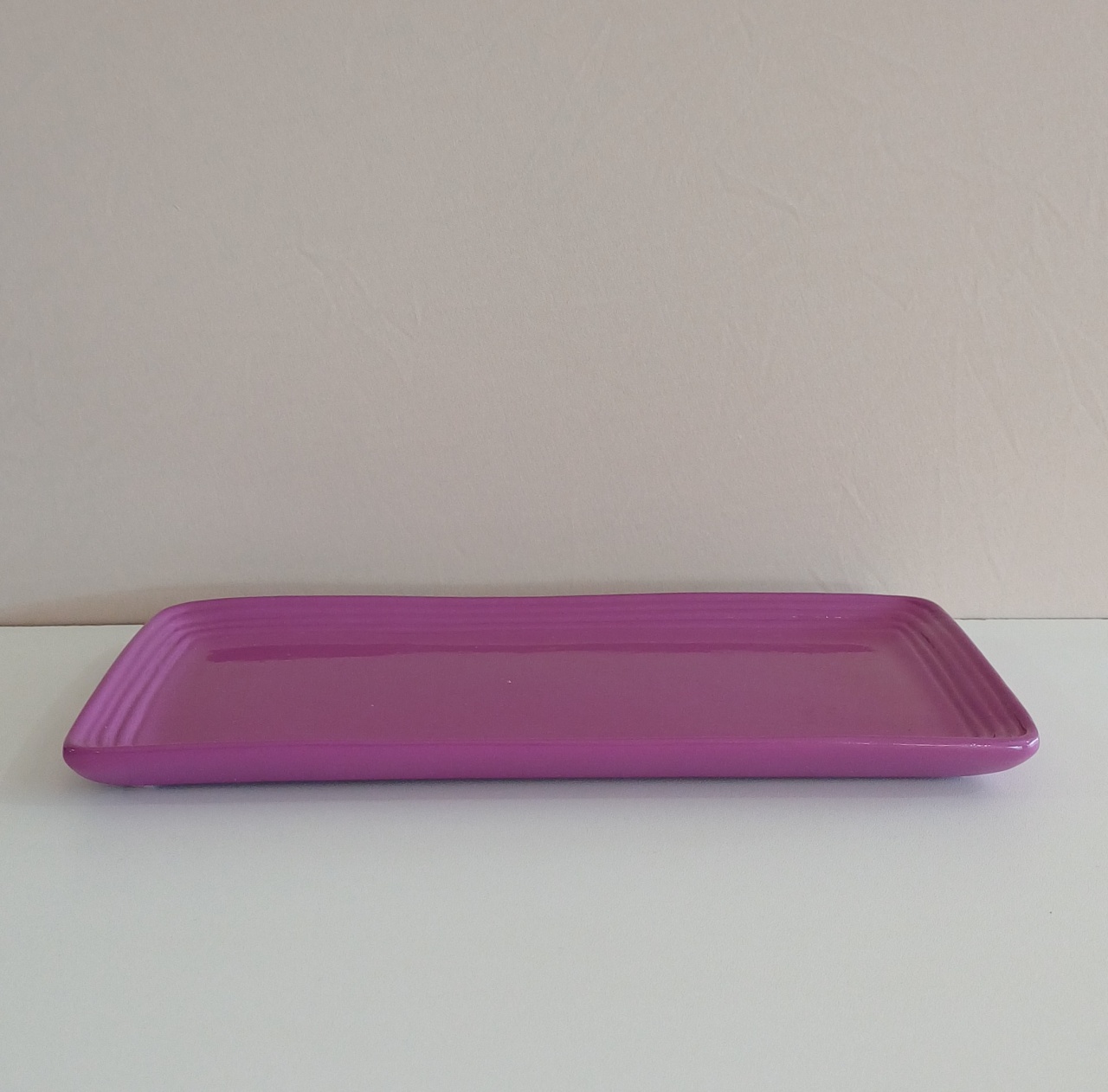 Doceira Retangular Frisada Lilas/Roxinha - Mariah locação