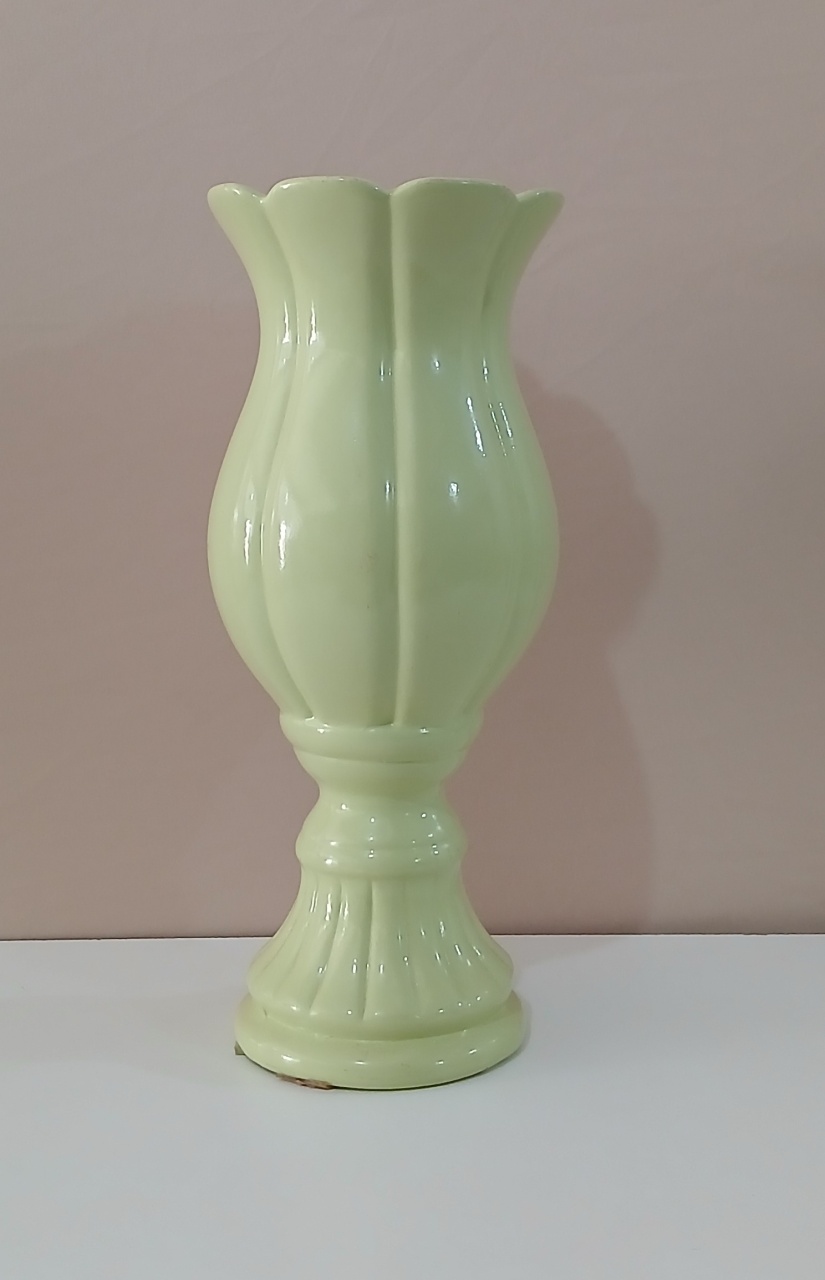 Vaso Tulipa Verde Candy  - Mariah locação