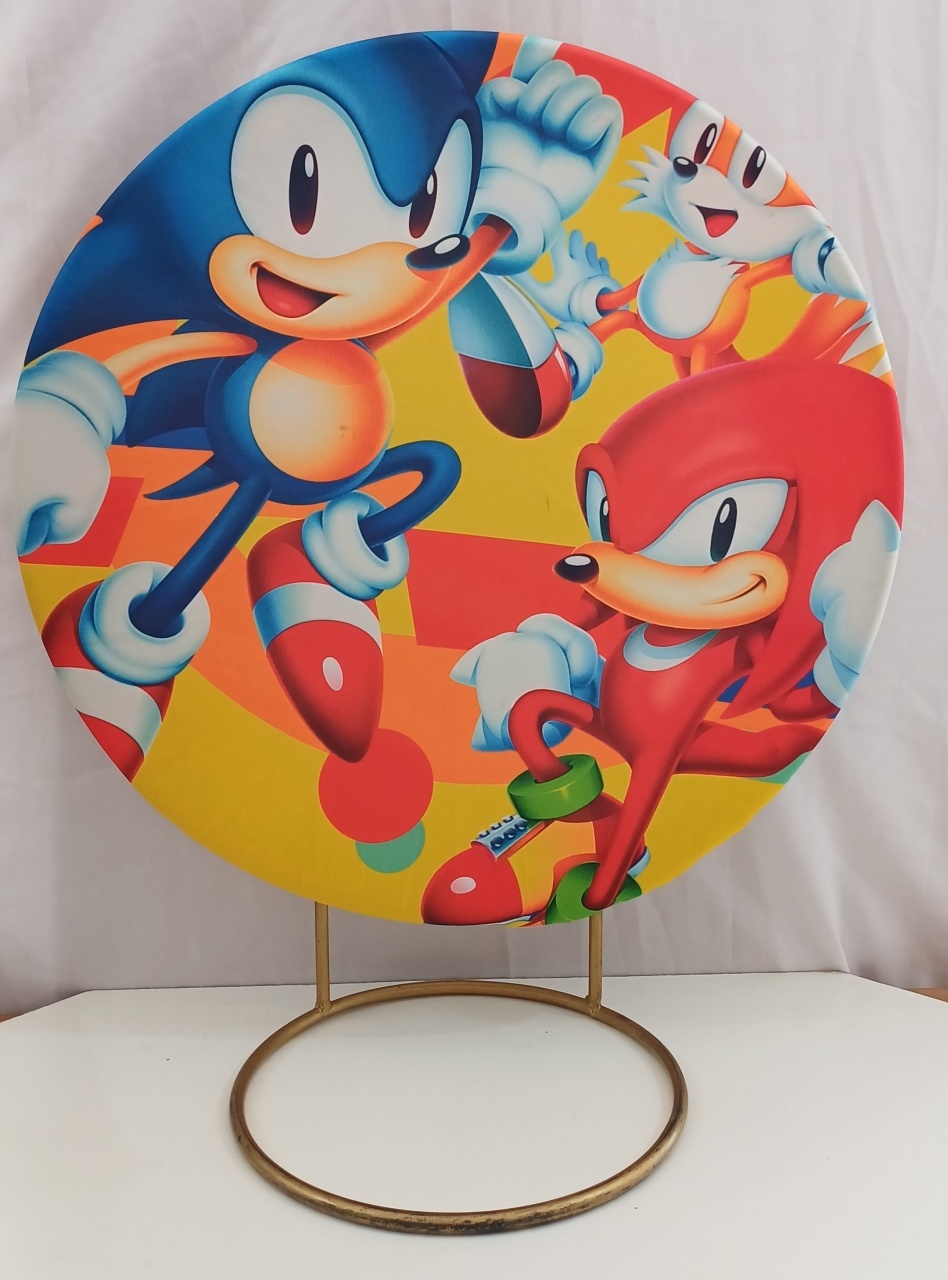 Tecido Sonic E Sua Turma 50X50 - Mariah locação