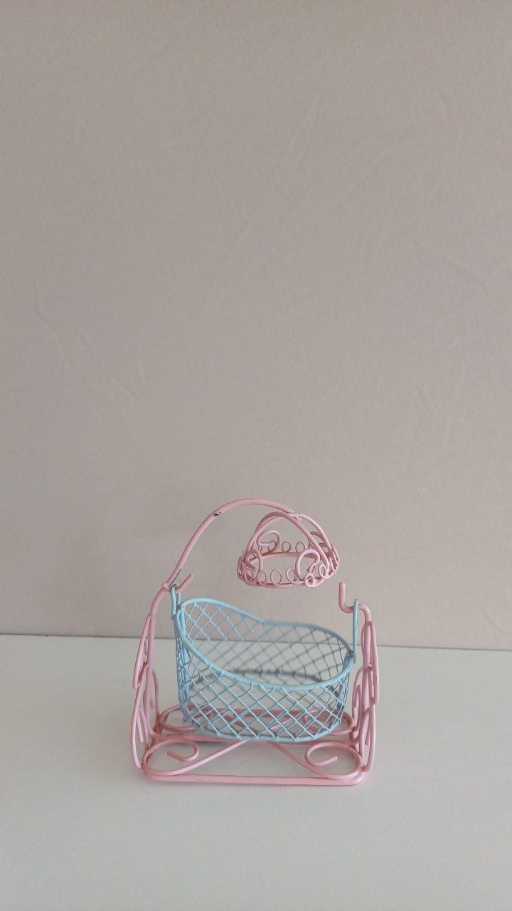 Mini Berço Chá Revelacao  - Mariah locação