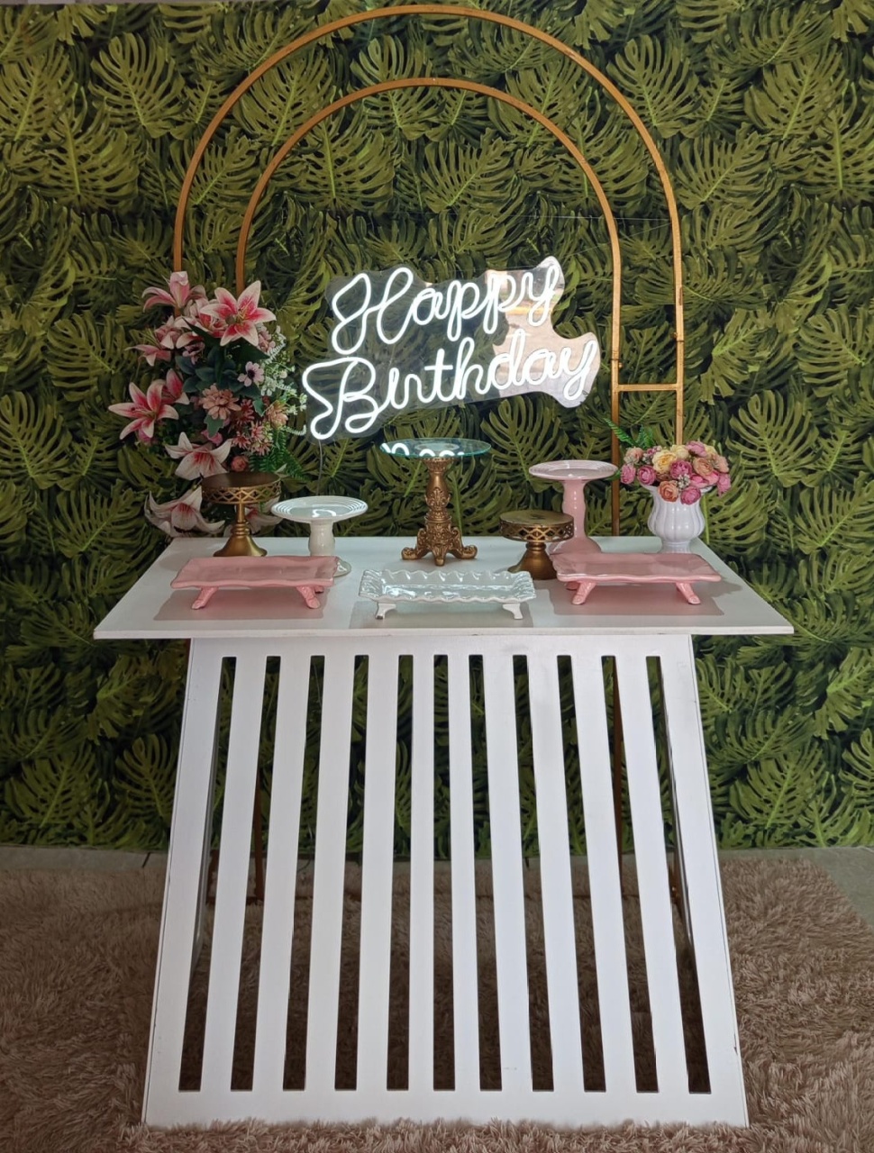 Kit Romano Duplo Floral - Mariah locação