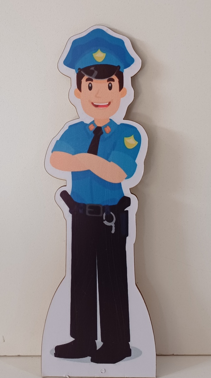 Displays de Mesa Police 4 - Mariah locação
