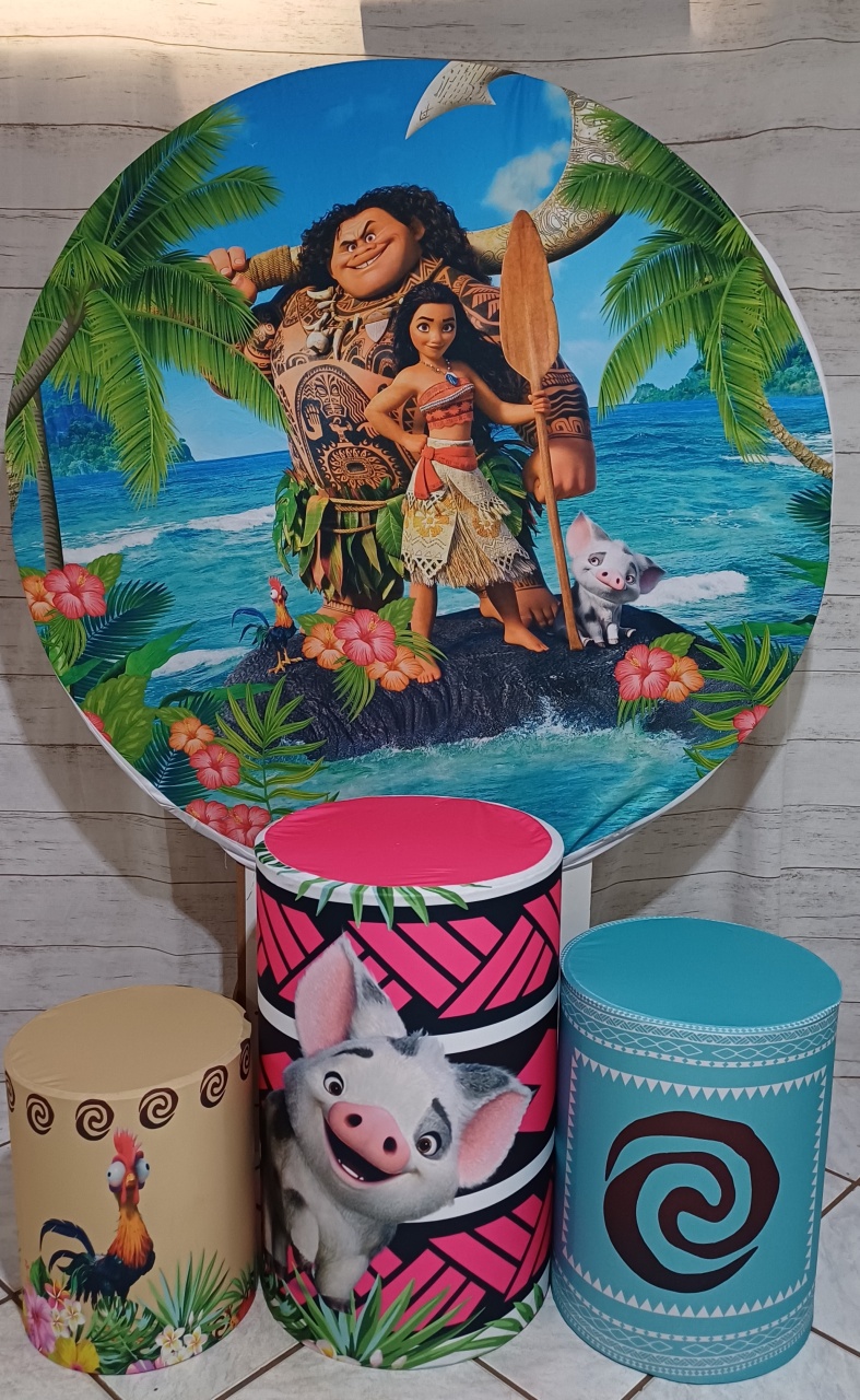 Conjunto Capas Moana Adolescente  - Mariah locação