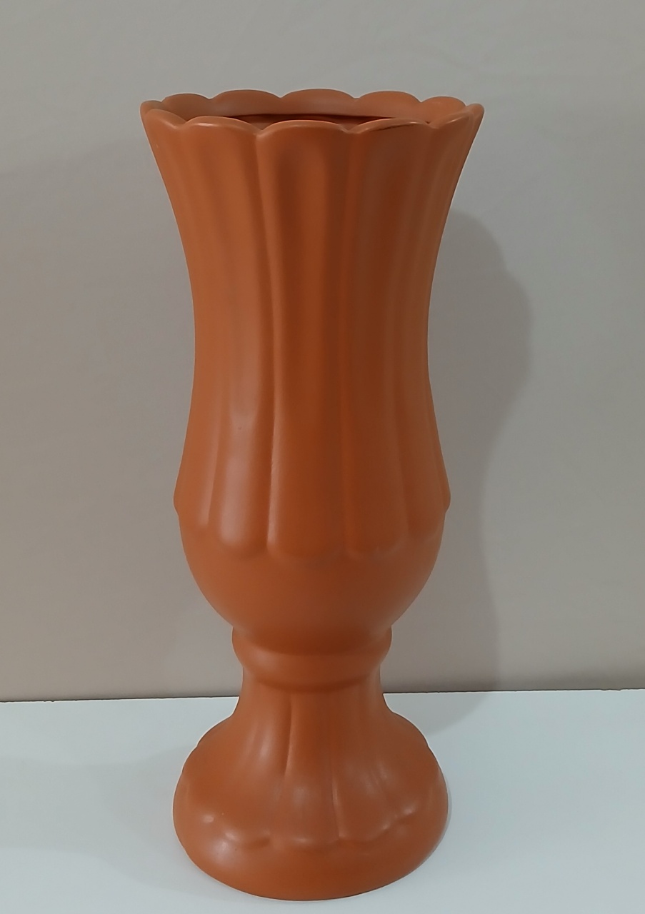 Vaso Tulipa Terra Cota - Mariah locação