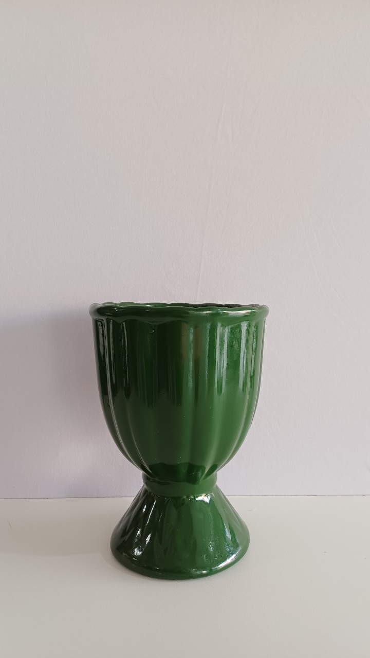 Vaso Verde Musgo G - Mariah locação