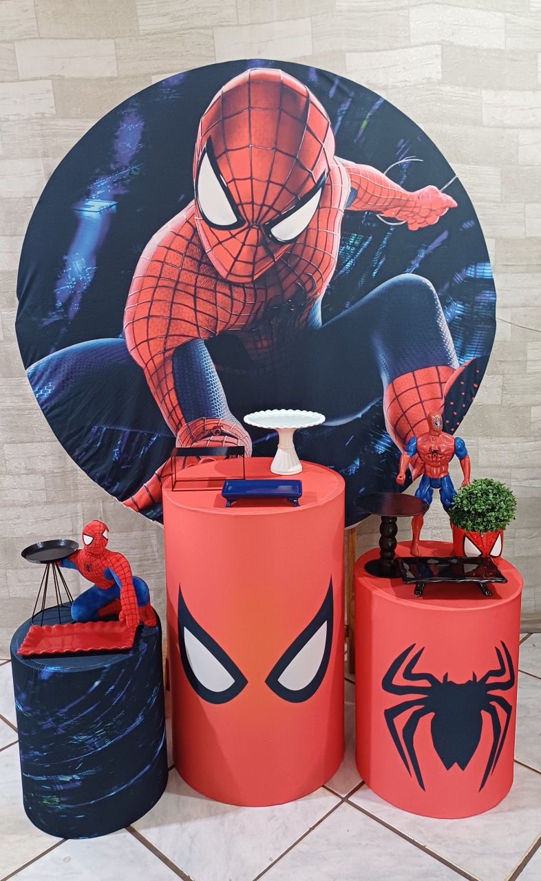 Kit Homem Aranha  - Mariah locação