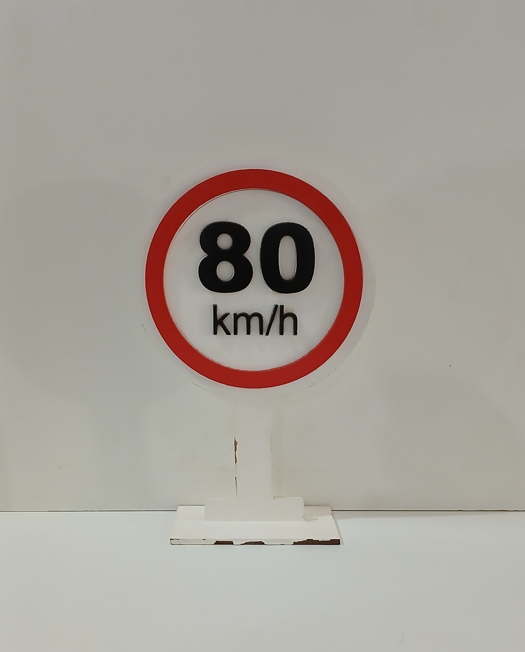 Placa 80Km/H - Mariah locação