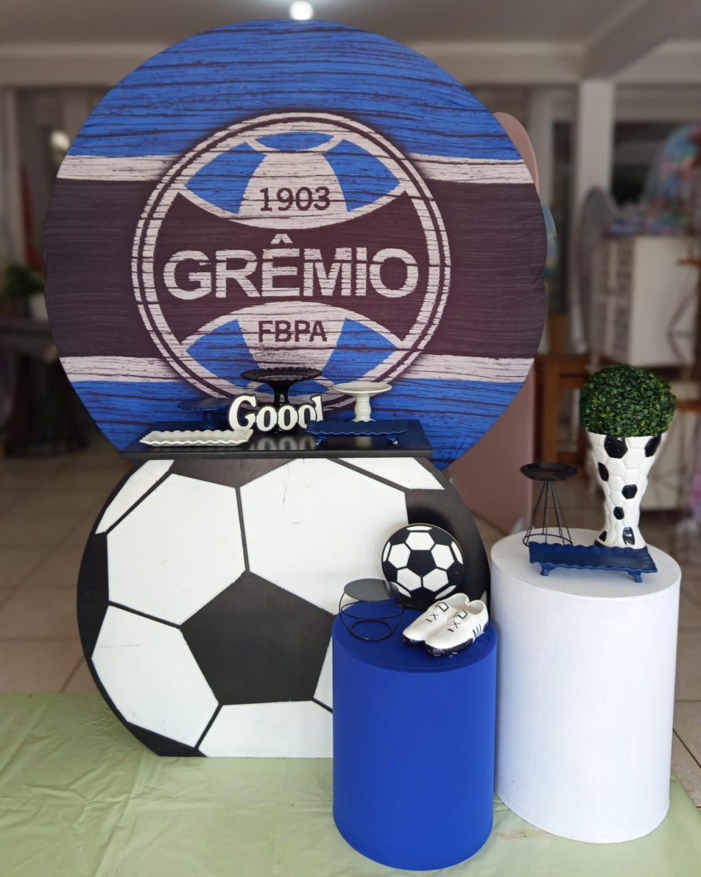 Kit Gremio Mesa Bola  - Mariah locação