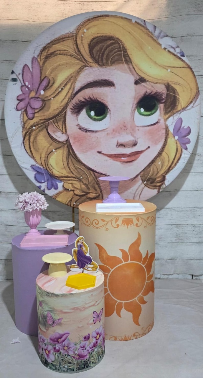 Kit Econômico Rapunzel  - Mariah locação